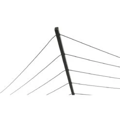 Lisomme Ravi Droogmolen Zwart - 60 M Drooglengte -Meubels Voor Thuis 10724048