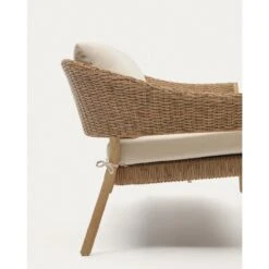 Kave Home - Set Pola 2-zitsbank En 2 Fauteuils In Massief -Meubels Voor Thuis 10743306