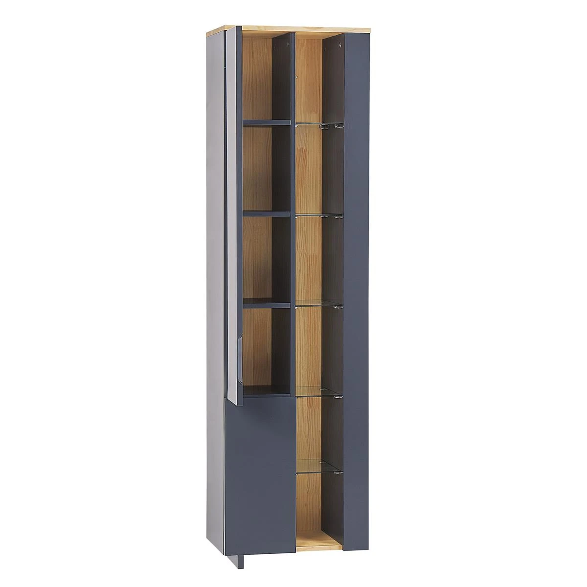 Beliani - FIGUERES - Badkamermeubel - Grijs - MDF 9 Beliani - FIGUERES - Badkamermeubel - Grijs - MDF - Afbeelding 7