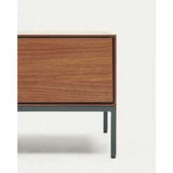 Kave Home - Vedrana TV-meubel Met 3 Laden In Walnootfineer Met Zwarte 18 Kave Home - Vedrana TV-meubel Met 3 Laden In Walnootfineer Met Zwarte -Meubels Voor Thuis 10779584