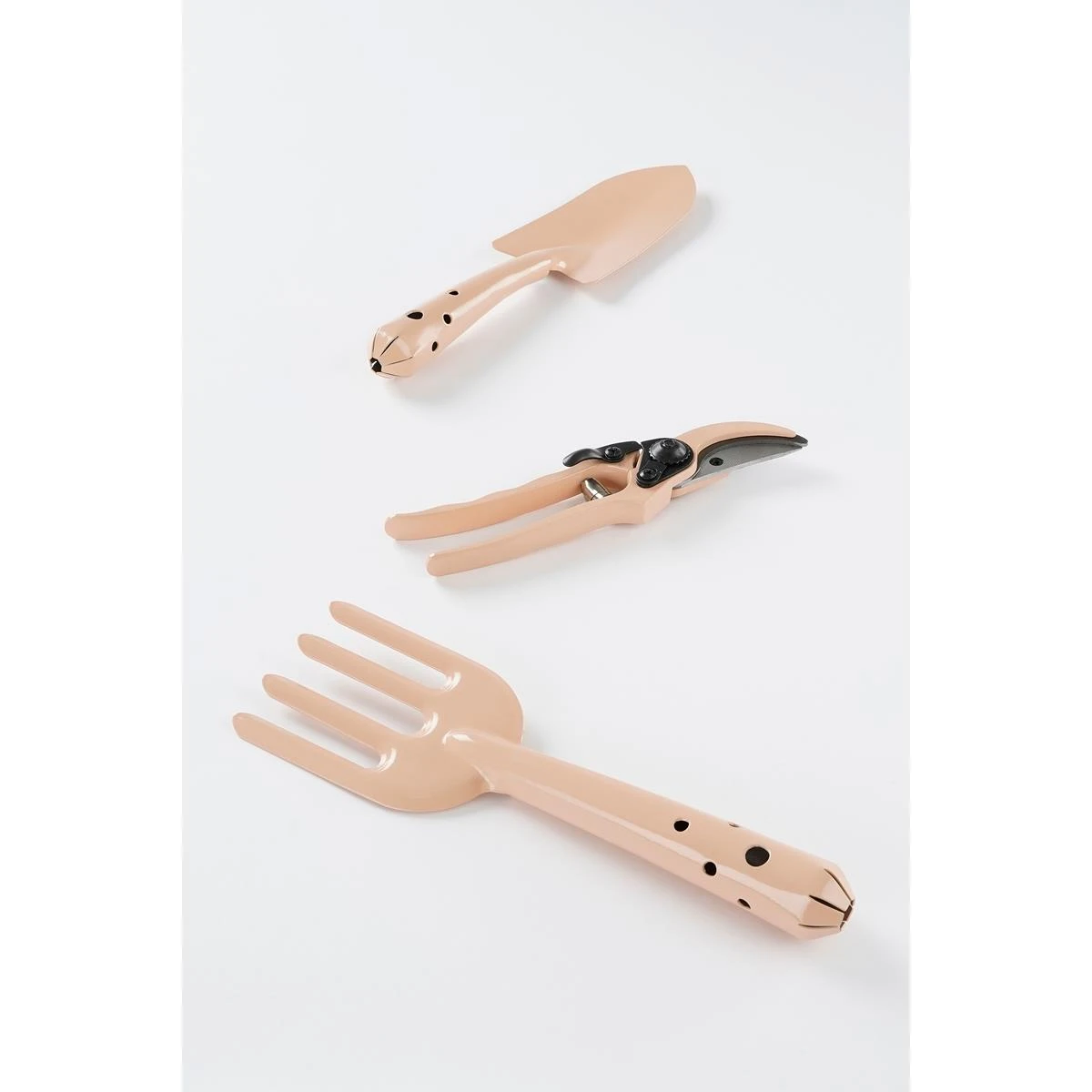 Mica Decorations Tuingereedschap - Set Van 3 - Metaal - Roze 8 Mica Decorations Tuingereedschap - Set Van 3 - Metaal - Roze - Afbeelding 6