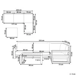 Beliani-TIMOR II -Tuinbank 4-zits-Lichte Houtkleur-FSC® Acaciahout -Meubels Voor Thuis 10795400