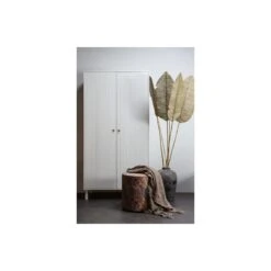 WOOOD Madu Garderobekast - Grenen - Wolkengrijs - 195x100x53 12 WOOOD Madu Garderobekast - Grenen - Wolkengrijs - 195x100x53 -Meubels Voor Thuis 10799233