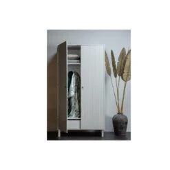 WOOOD Madu Garderobekast - Grenen - Wolkengrijs - 195x100x53 13 WOOOD Madu Garderobekast - Grenen - Wolkengrijs - 195x100x53 -Meubels Voor Thuis 10799239