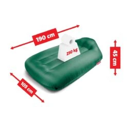 Fatboy Air Lounger - Luchtzak - Oplaasbare Zitzak Lamzac L - Groen -Meubels Voor Thuis 10815943