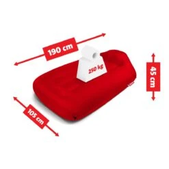 Fatboy Air Lounger - Luchtzak - Oplaasbare Zitzak Lamzac L - Rood 10 Fatboy Air Lounger - Luchtzak - Oplaasbare Zitzak Lamzac L - Rood -Meubels Voor Thuis 10815945