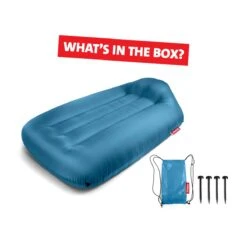 Fatboy Air Lounger - Luchtzak - Oplaasbare Zitzak Lamzac L - Blauw -Meubels Voor Thuis 10815963