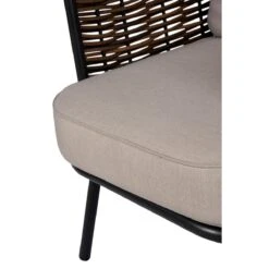 Lisomme Marit 4 Delige Tuin Loungeset Bruin - Met Zitkussens -Meubels Voor Thuis 10818495