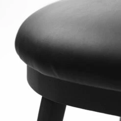 Olivine Lou Bankje Kunstleer Zwart - 140 Cm -Meubels Voor Thuis 10818502