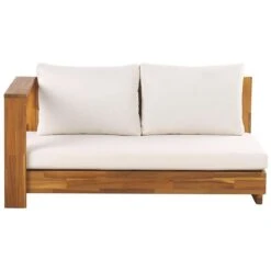 Beliani - MARETTIMO - Loungeset Voor 5 - Lichte Houtkleur - Acaciahout 15 Beliani - MARETTIMO - Loungeset Voor 5 - Lichte Houtkleur - Acaciahout -Meubels Voor Thuis 10819512