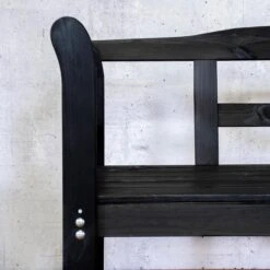 SenS-Line Tuinbank B 113 Cm - Zwart -Meubels Voor Thuis 10821075