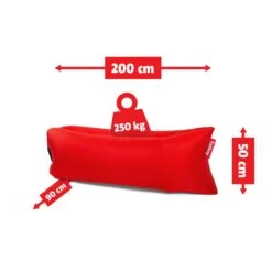 Fatboy Air Lounger - Luchtzak - Oplaasbare Zitzak Lamzac 3.0 - Rood -Meubels Voor Thuis 10824326