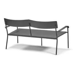 SERAX - Vincent Van Duysen - August Tuinbank B 136 Cm - Zwart -Meubels Voor Thuis 10824381