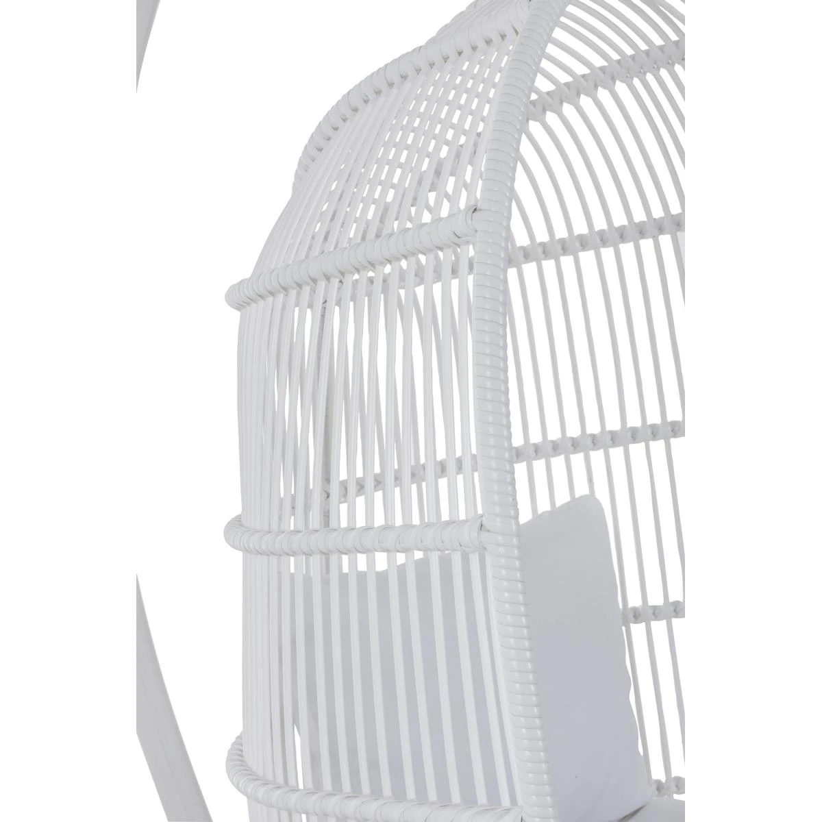 J-Line Hangstoel Ovaal Staal Wit 9 J-Line Hangstoel Ovaal Staal Wit - Afbeelding 7