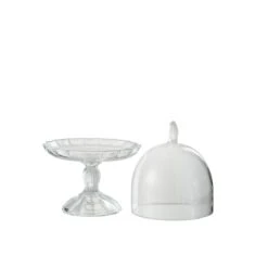 J-Line Stolp Klassiek Glas Transparant Large 7 J-Line Stolp Klassiek Glas Transparant Large -Meubels Voor Thuis 10836669