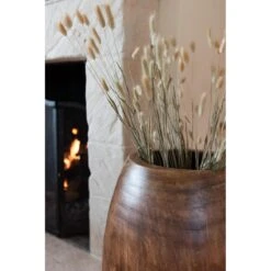 J-Line Droogbloemen - Bundel Pluim - Gedroogd Gras - Naturel -Meubels Voor Thuis 10837517