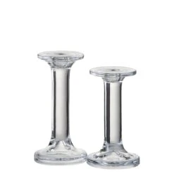 J-Line Kandelaar Effen Glas Transparant Large -Meubels Voor Thuis 10841391