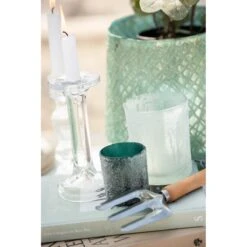 J-Line Kandelaar Effen Glas Transparant Large -Meubels Voor Thuis 10841410