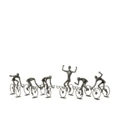 J-Line Wielrenner Abstract Poly Zwart Small Assortiment Van 6