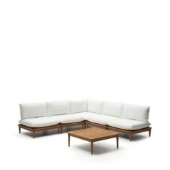 Kave Home - Portitxol Set Van 1 Hoekfauteuil, 4 Modulaire Fauteuils En -Meubels Voor Thuis 10855141