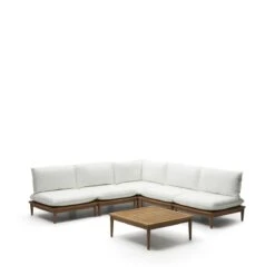 Kave Home - Portitxol Set Van 1 Hoekfauteuil, 4 Modulaire Fauteuils En -Meubels Voor Thuis 10855148