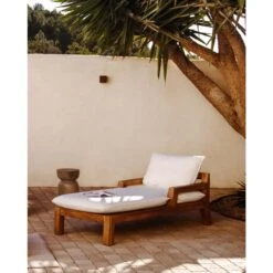 Kave Home - Forcanera Ligstoel In Massief Teakhout 18 Kave Home - Forcanera Ligstoel In Massief Teakhout -Meubels Voor Thuis 10855581