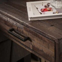 MOOS Abel Nachtkastje - Acaciahout -Meubels Voor Thuis 10861024