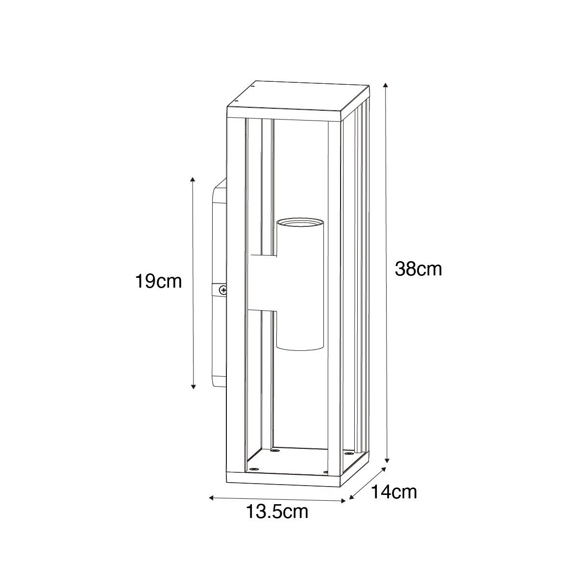 QAZQA Buiten Wandlamp Zwart Met Ribbel Glas 2-lichts IP44 - Charlois 7 QAZQA Buiten Wandlamp Zwart Met Ribbel Glas 2-lichts IP44 - Charlois - Afbeelding 5