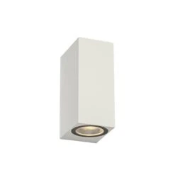 QAZQA Moderne Buiten Wandlamp Wit Kunststof 2-lichts - Baleno -Meubels Voor Thuis 10899608