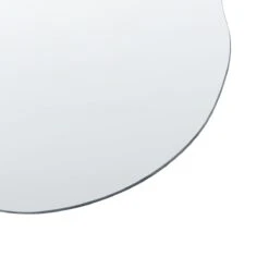 Beliani - BAGNEUX - Wandspiegel - Zilver - Glas -Meubels Voor Thuis 10900112