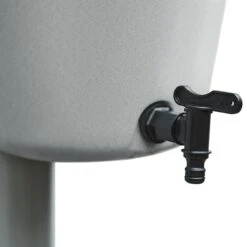 Elho Green Basics Regenton 35 L - Zilver 12 Elho Green Basics Regenton 35 L - Zilver -Meubels Voor Thuis 10907144