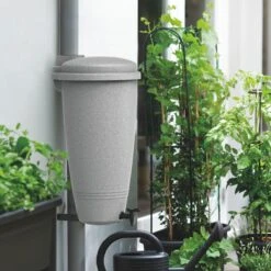 Elho Green Basics Regenton 35 L - Zilver 14 Elho Green Basics Regenton 35 L - Zilver -Meubels Voor Thuis 10907145