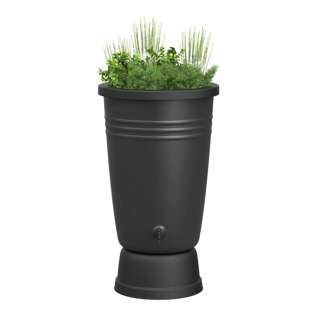 Elho Green Basics Plus Regenton 110 L - Zwart 3 Elho Green Basics Plus Regenton 110 L - Zwart