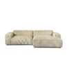 By FonQ Chunky Chaise Longue Rechts - Mink - Rib -Meubels Voor Thuis 10907411