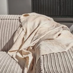 By FonQ Chunky Chaise Longue Rechts - Mink - Rib -Meubels Voor Thuis 10907436