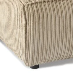 By FonQ Chunky Chaise Longue Rechts - Mink - Rib -Meubels Voor Thuis 10907454