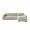 By FonQ Bulk Chaise Longue Rechts - Taupe -Meubels Voor Thuis 10907475