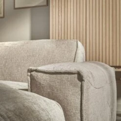 By FonQ Bulk Chaise Longue Rechts - Taupe -Meubels Voor Thuis 10907513