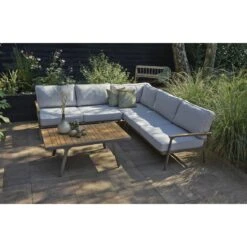 Exotan Loungeset Tuin Orlando - Aluminium - Champagne - 233x89x75 7 Exotan Loungeset Tuin Orlando - Aluminium - Champagne - 233x89x75 -Meubels Voor Thuis 10911662