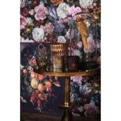 Clayre & Eef Stolp Ø 23x39 Cm Glas Rond Glazen Stolp -Meubels Voor Thuis 10921743