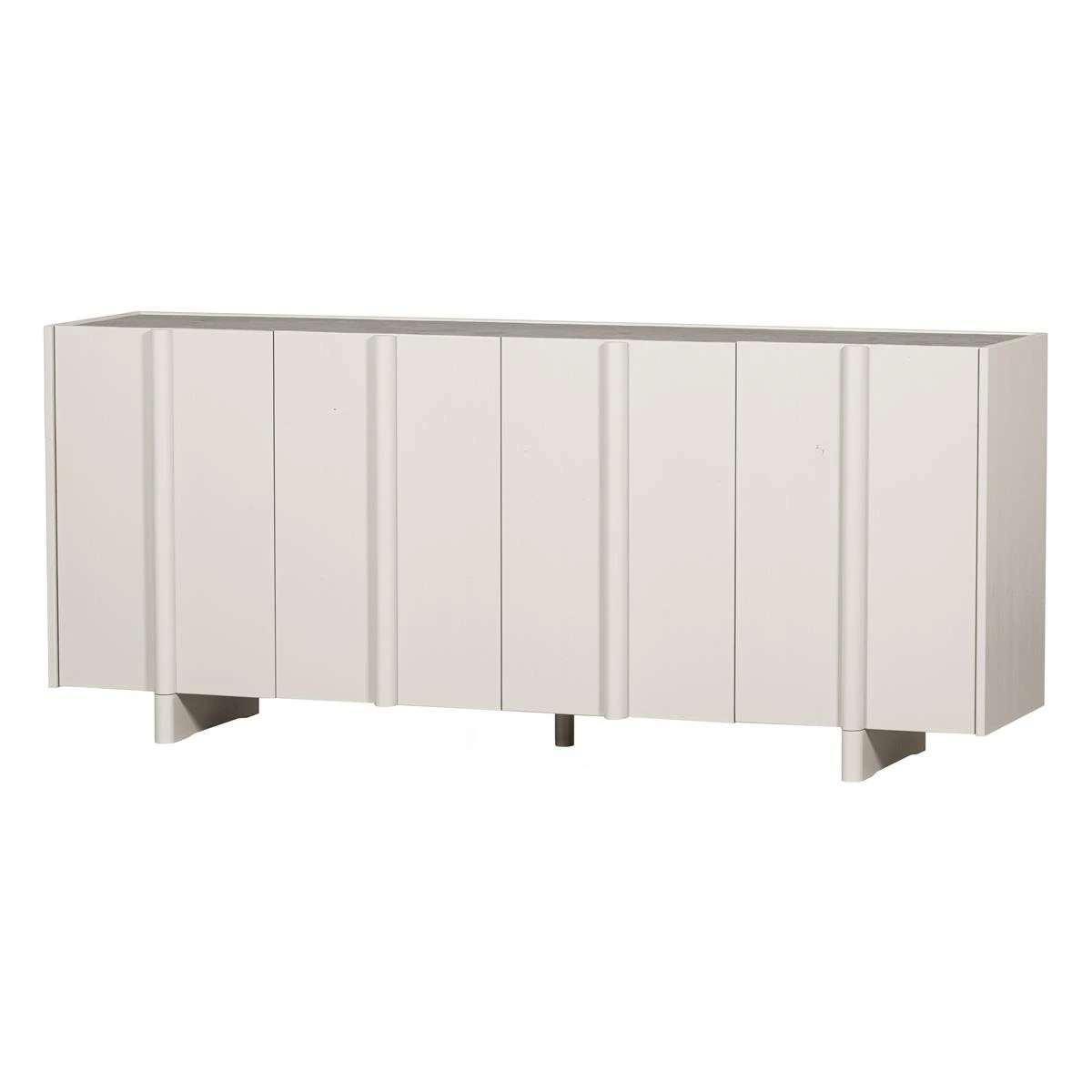 WOOOD Dressoir Basu - Grenen - Dust - 85x200x46 3 WOOOD Dressoir Basu - Grenen - Dust - 85x200x46