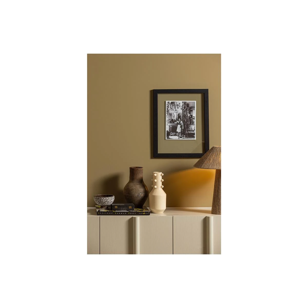 WOOOD Dressoir Basu - Grenen - Dust - 85x200x46 7 WOOOD Dressoir Basu - Grenen - Dust - 85x200x46 - Afbeelding 5