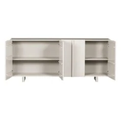 WOOOD Dressoir Basu - Grenen - Dust - 85x200x46 15 WOOOD Dressoir Basu - Grenen - Dust - 85x200x46 -Meubels Voor Thuis 10922527