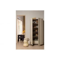 WOOOD Opbergkast Basu - Grenen - Dust - 210x101x46 -Meubels Voor Thuis 10922904