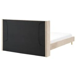 Beliani - VILLETTE - Tweepersoonsbed - Beige - 180 X 200 Cm - Fluweel -Meubels Voor Thuis 10950700