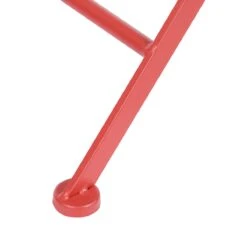 Beliani - SCARIO - Bistro Set - Rood - IJzer -Meubels Voor Thuis 10953573