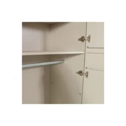 Basiclabel Garderobekast Mees - Grenen - Dust - 210x90x55 -Meubels Voor Thuis 10953900