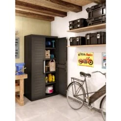 Keter Detroit XL Opbergkast Hoog - 4 Planken -Meubels Voor Thuis 10960036