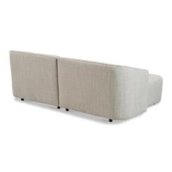 By FonQ Oblique Chaise Longue Bank Links - Grijs -Meubels Voor Thuis 10961411