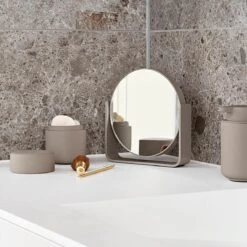 Zone Denmark Ume Tafelspiegel - Taupe -Meubels Voor Thuis 10966656